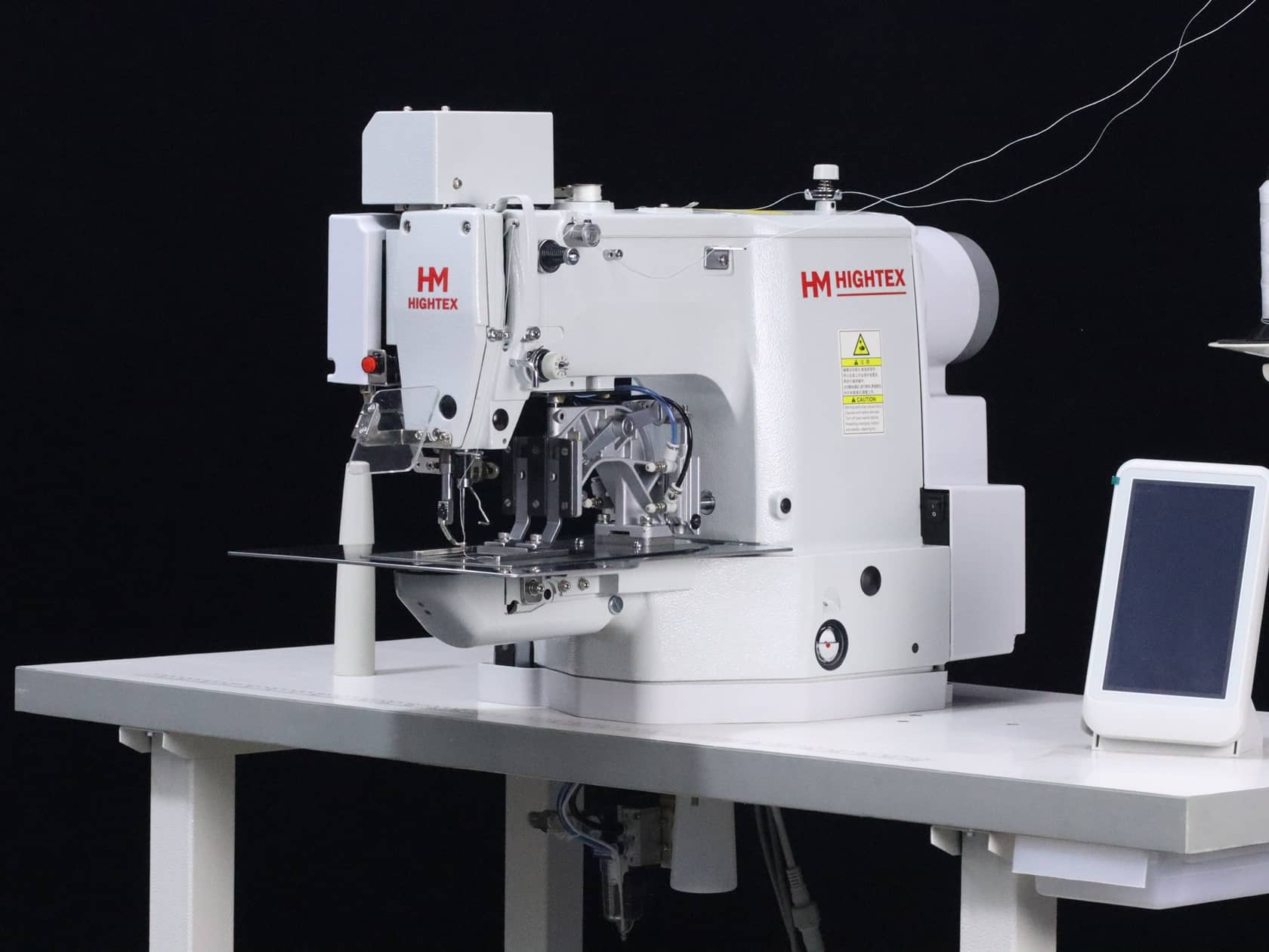 HighTex 680HM Heavy-Duty Electronic Bar-Tacker & Box-X Pattern Sewing Machine