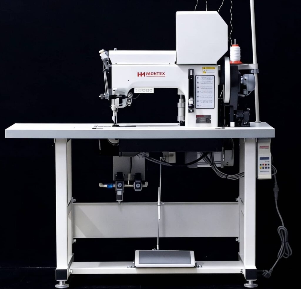 HighTex 204-104MD Heavy-Duty Double-Needle Decorative Stitching Machine