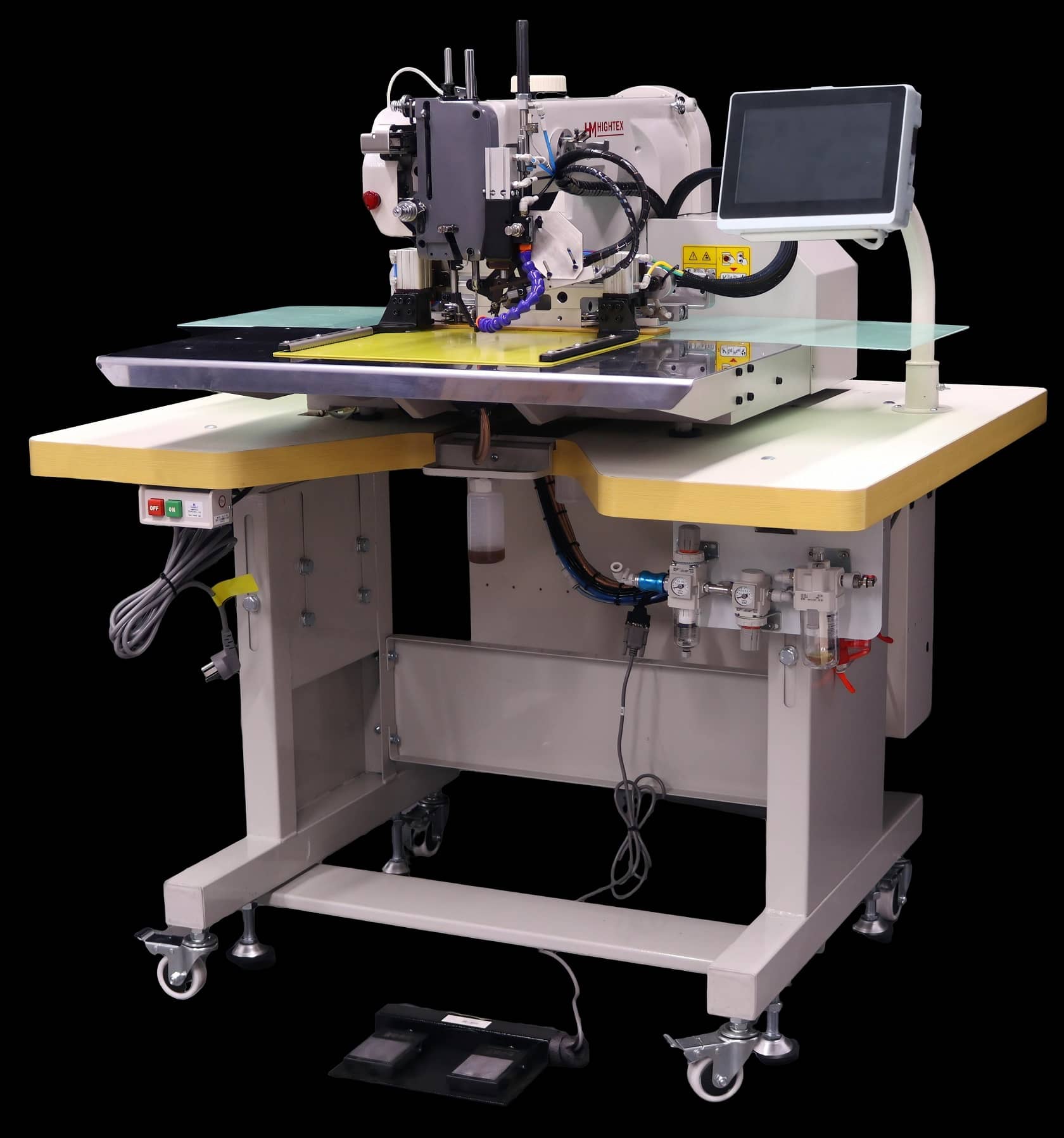 HighTex 7273CNC Heavy-Duty Electronic Programmable Pattern Sewing Machine