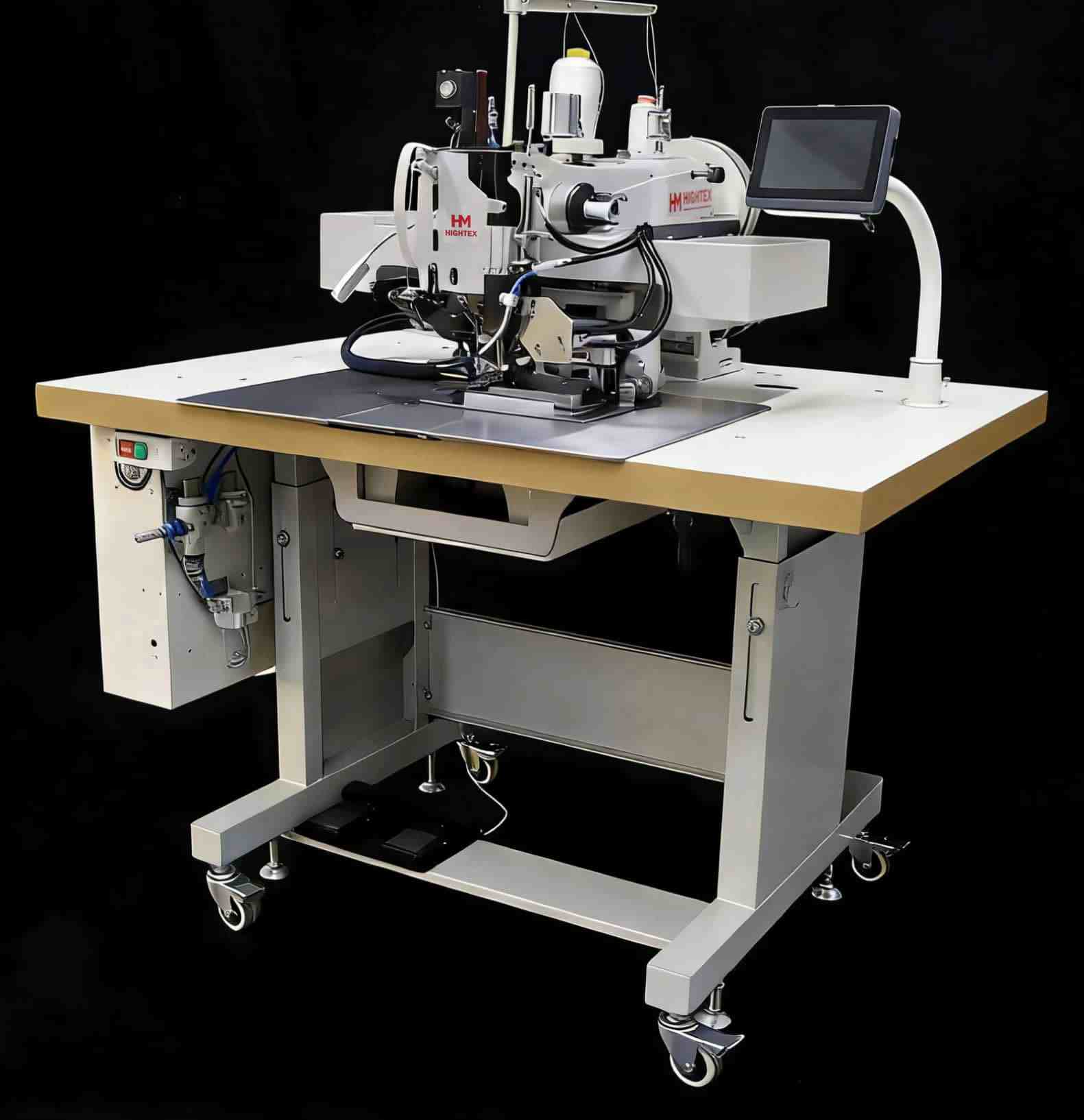HighTex 733PLC Extra-Heavy-Duty Programmable Pattern Sewing Machine