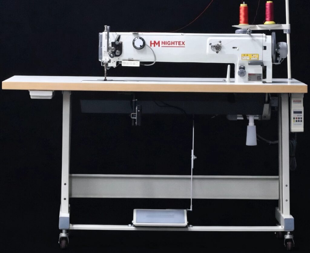 HighTex 7510NL-25 Heavy-Duty Long-Arm Triple-Feed Industrial Sewing Machine