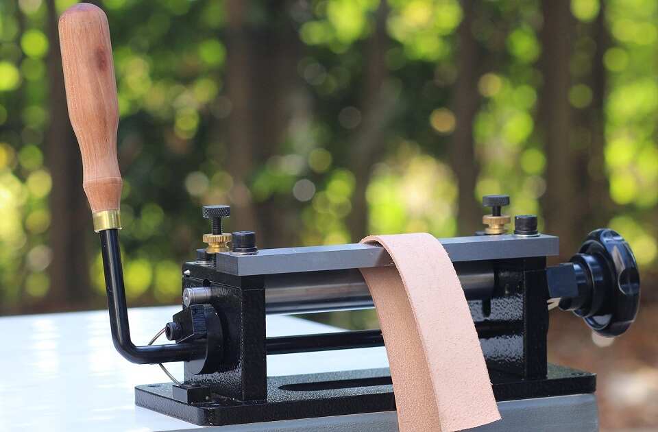 Cowboy 806 Manual Leather Splitter & Skiving Machine